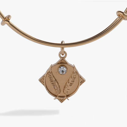 Godspeed Feather "My Path Is Blessed" Bangle