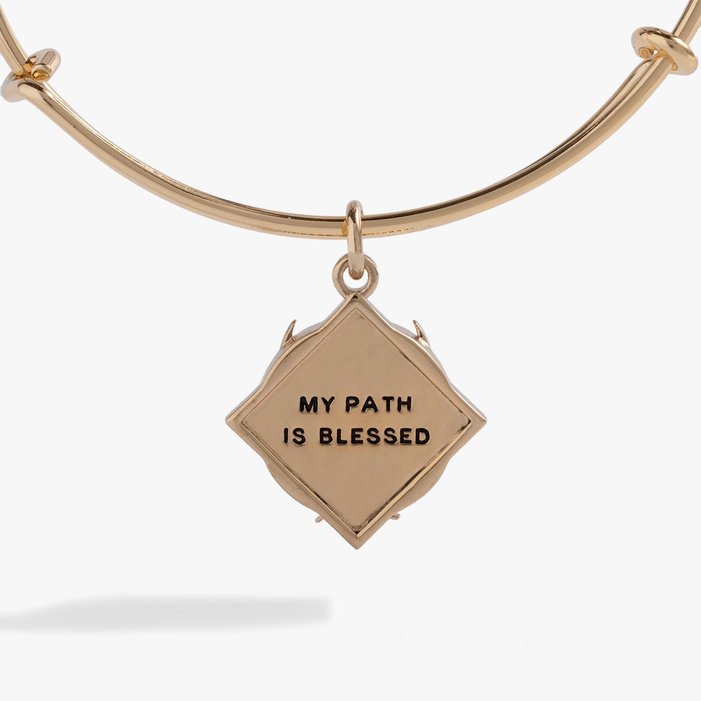 Godspeed Feather "My Path Is Blessed" Bangle