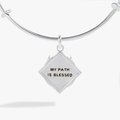 Godspeed Feather "My Path Is Blessed" Bangle