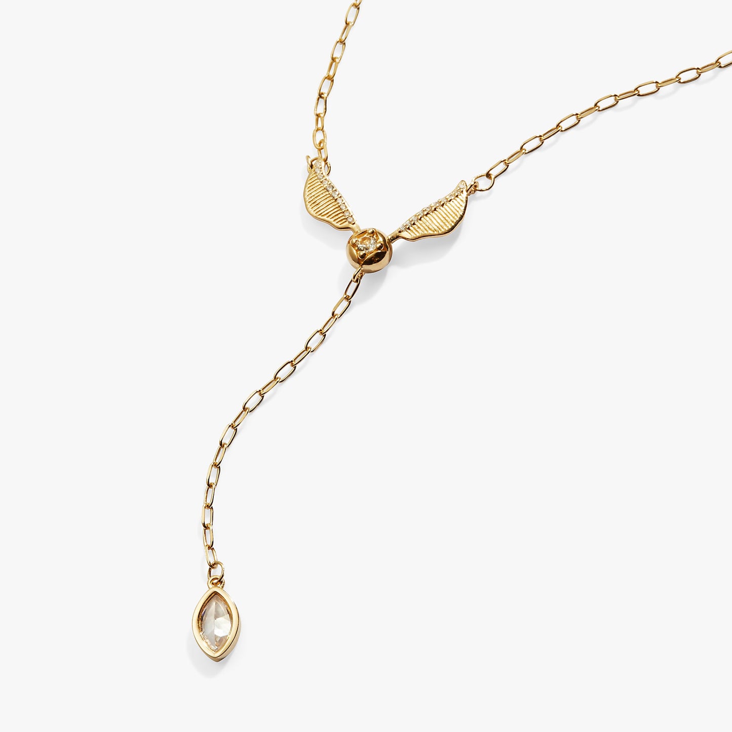 Harry Potter™ Golden Snitch Lariat Necklace