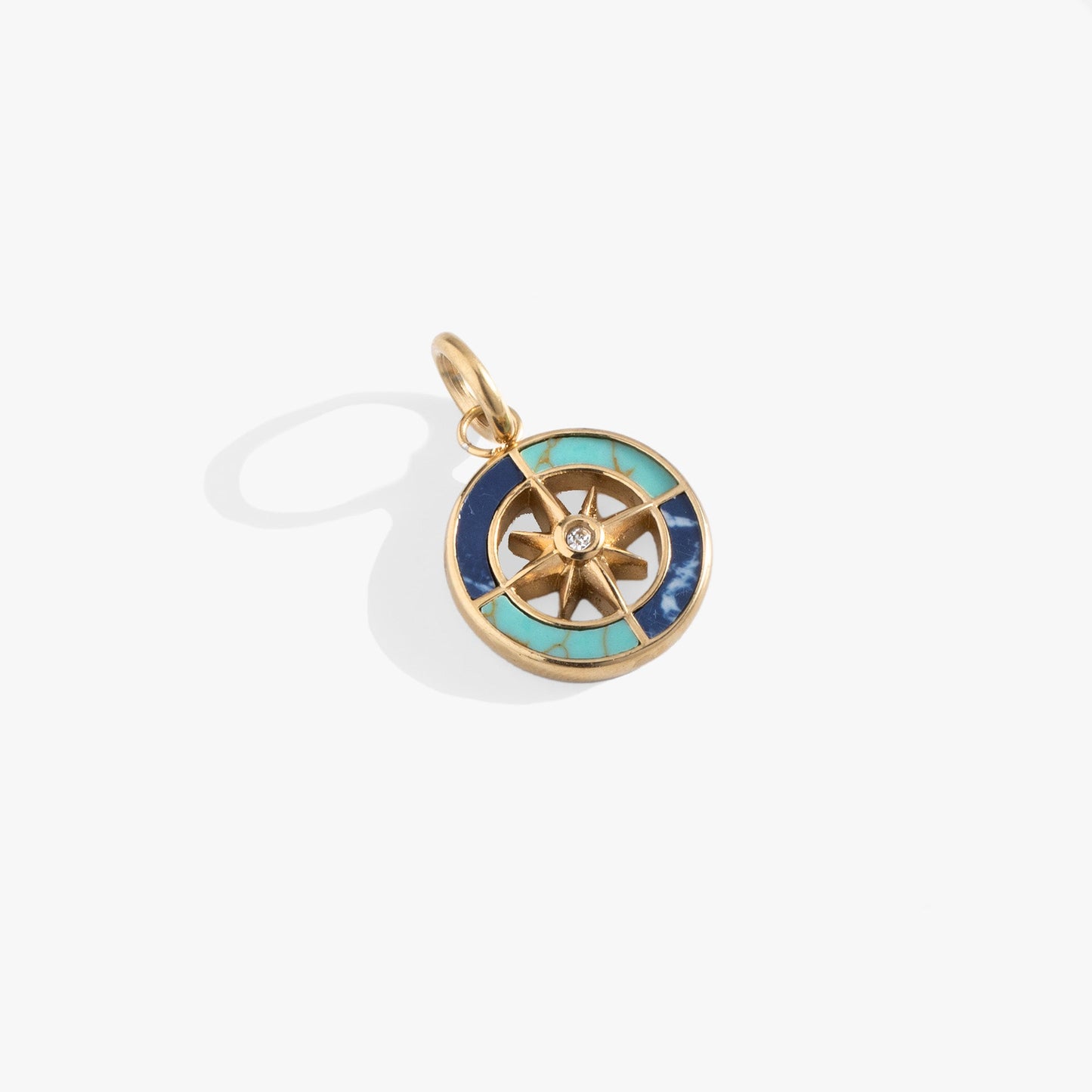 Compass Interchangeable Charm