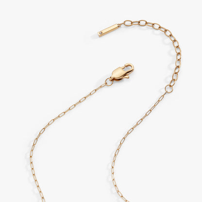 Leo Zodiac Charm Cluster Necklace