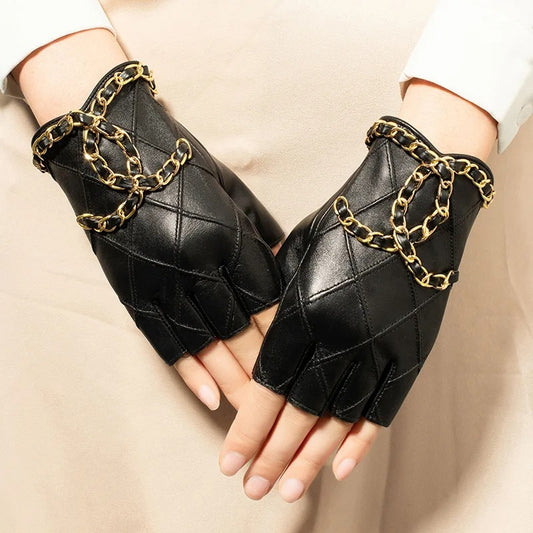 Velocia Luxe Leather Gloves