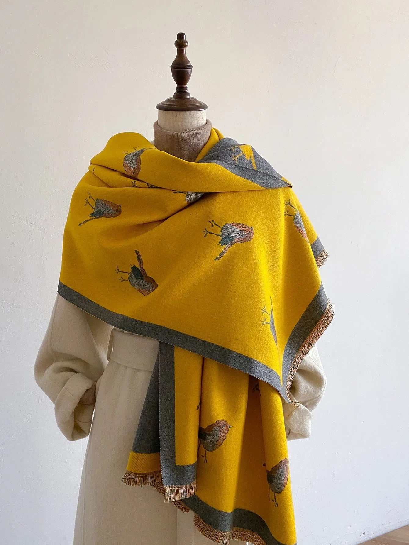 Thick Cashmere Pashmina Shawl