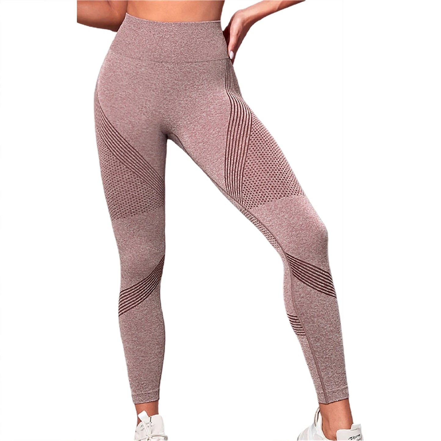 High-Waist Butt-Lifting Compression Leggings – Tummy Control Yoga Pants with Stretch Fit for Women