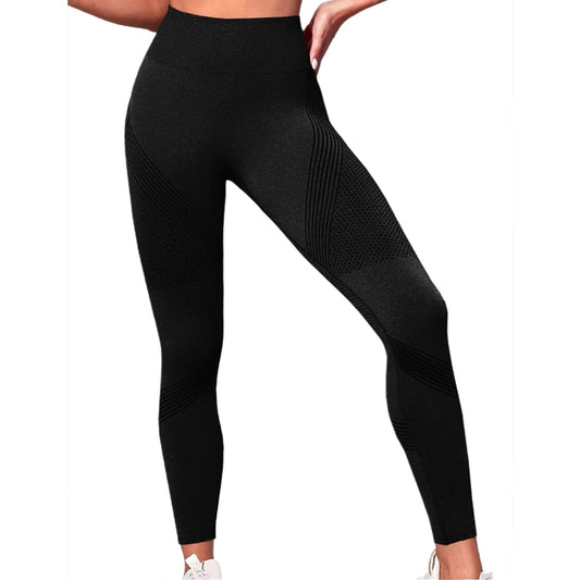 High-Waist Butt-Lifting Compression Leggings – Tummy Control Yoga Pants with Stretch Fit for Women