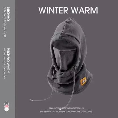 Winter 3-in-1 Windproof Balaclava Hat with Mask and Neck Warmer for Men and Women