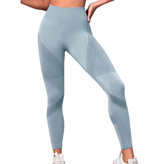 High-Waist Butt-Lifting Compression Leggings – Tummy Control Yoga Pants with Stretch Fit for Women