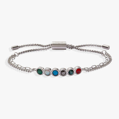 Mother Hidden Message Acrostic Bolo Bracelet