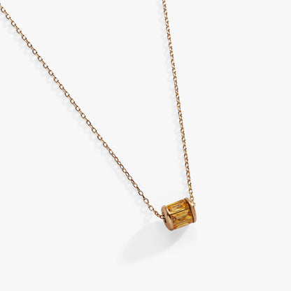 November Birthstone Precious Pendant Necklace