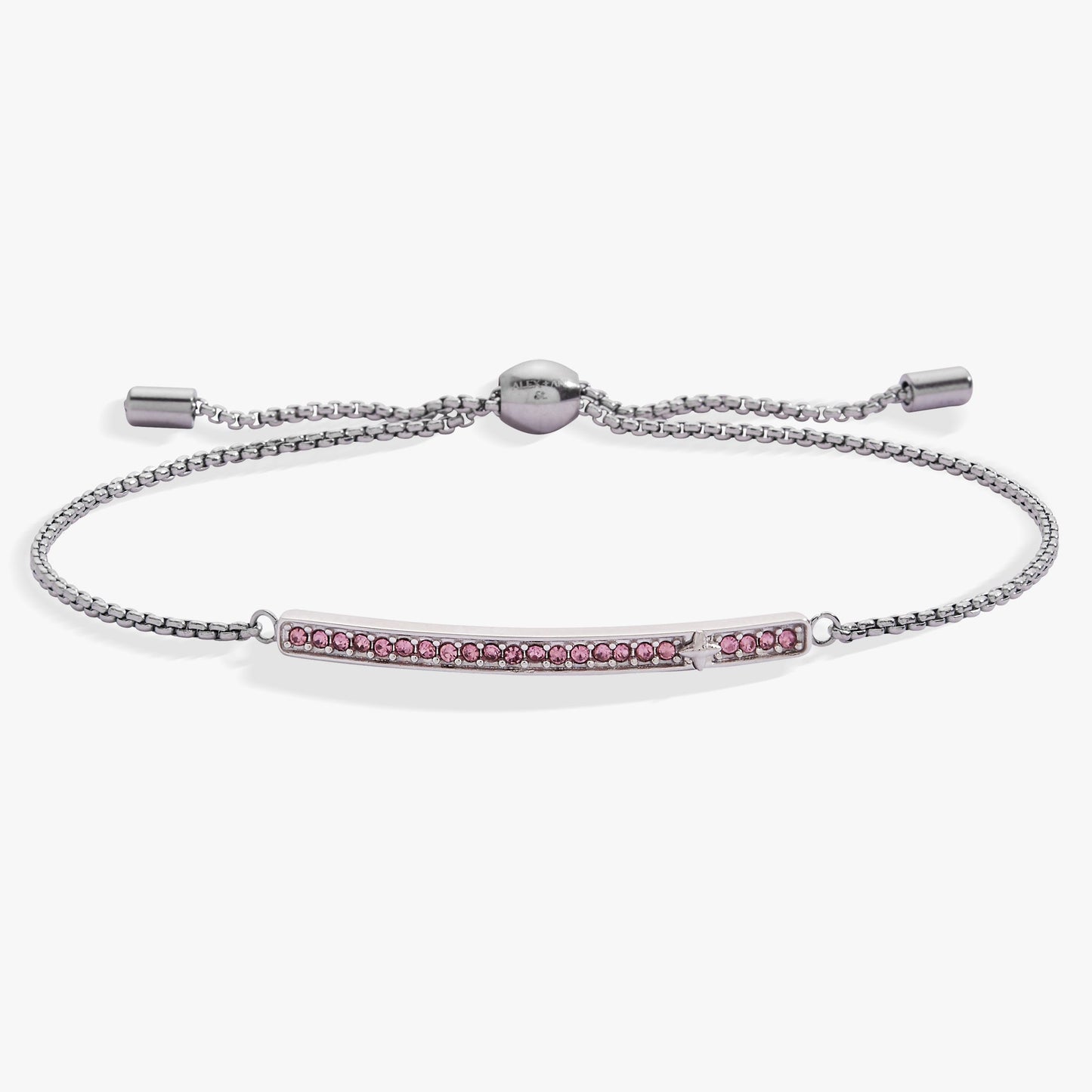 June Everyday Birthstone Pave Bolo Bracelet