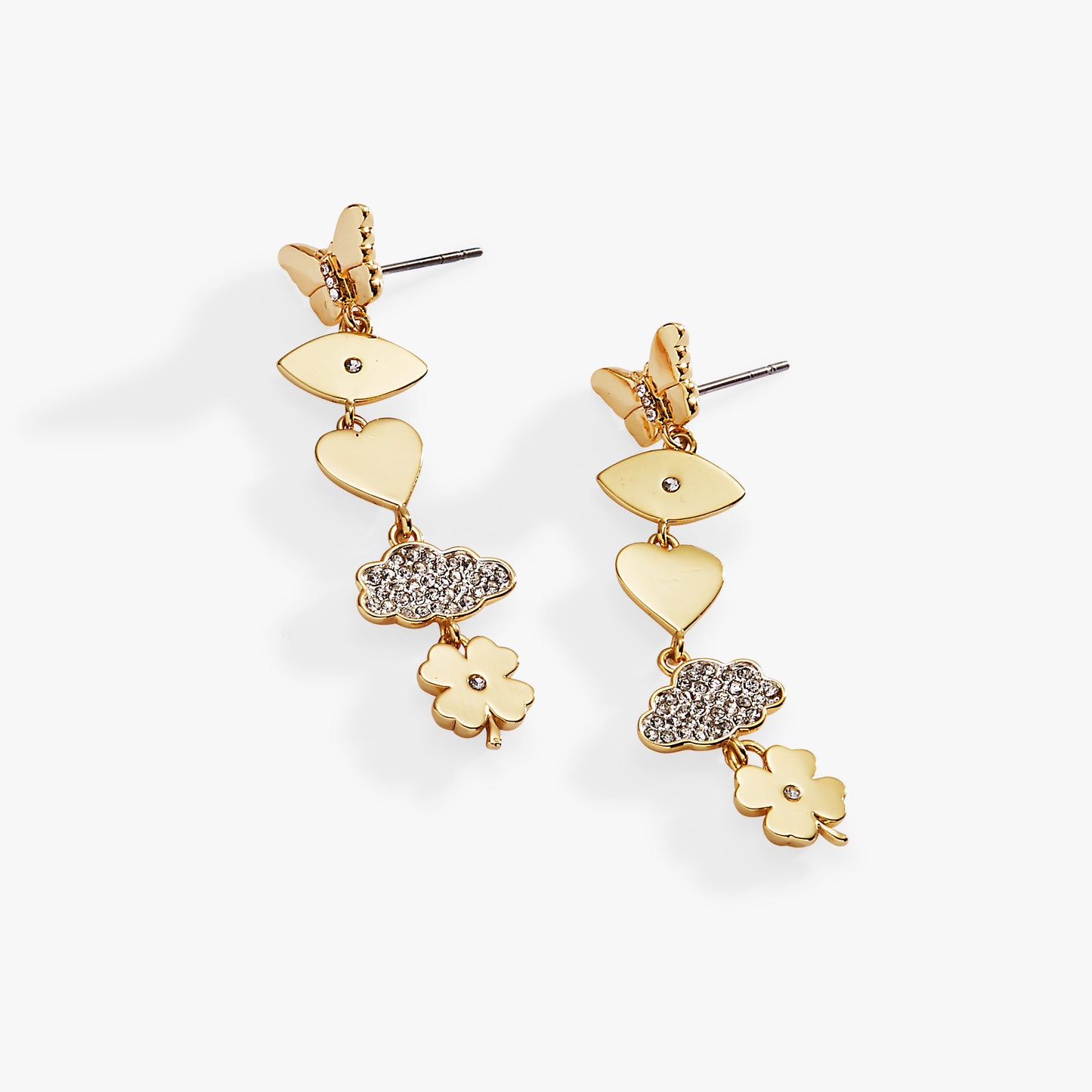 Silver Linings Drop Earrings