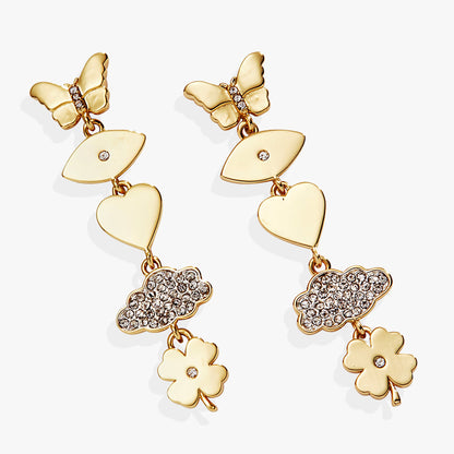 Silver Linings Drop Earrings