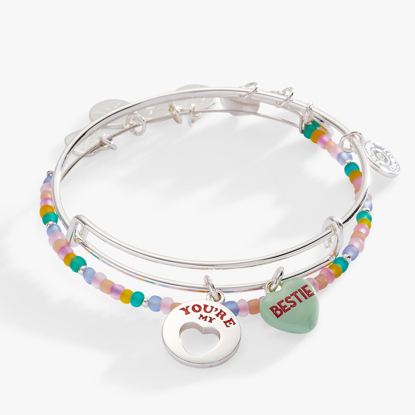 Sweethearts® 'You're My Bestie' Bangle Set of 2