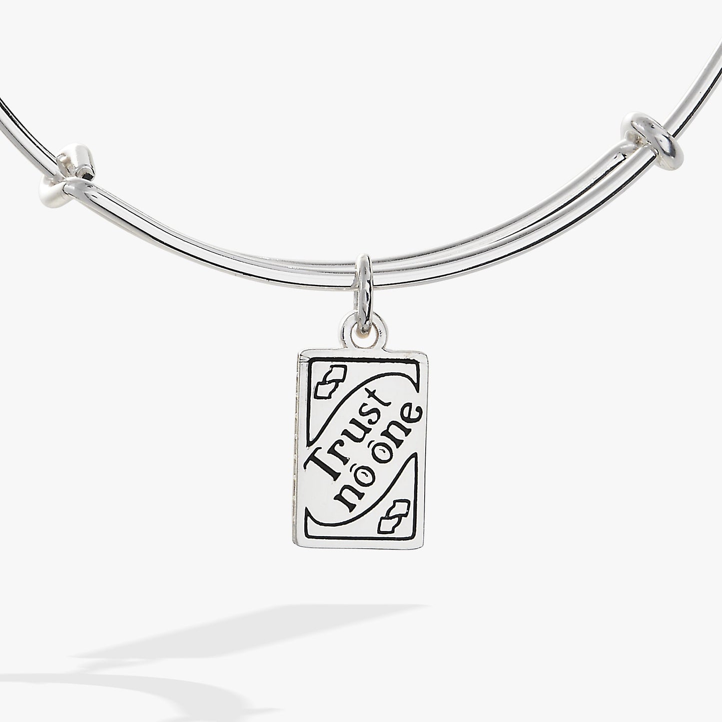 UNO™ “Trust No One” Charm Bangle