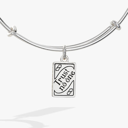 UNO™ “Trust No One” Charm Bangle