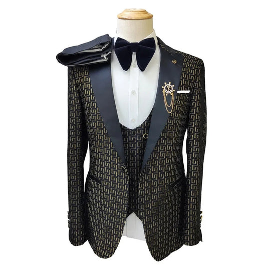 Golden Palace 3 Piece Suit