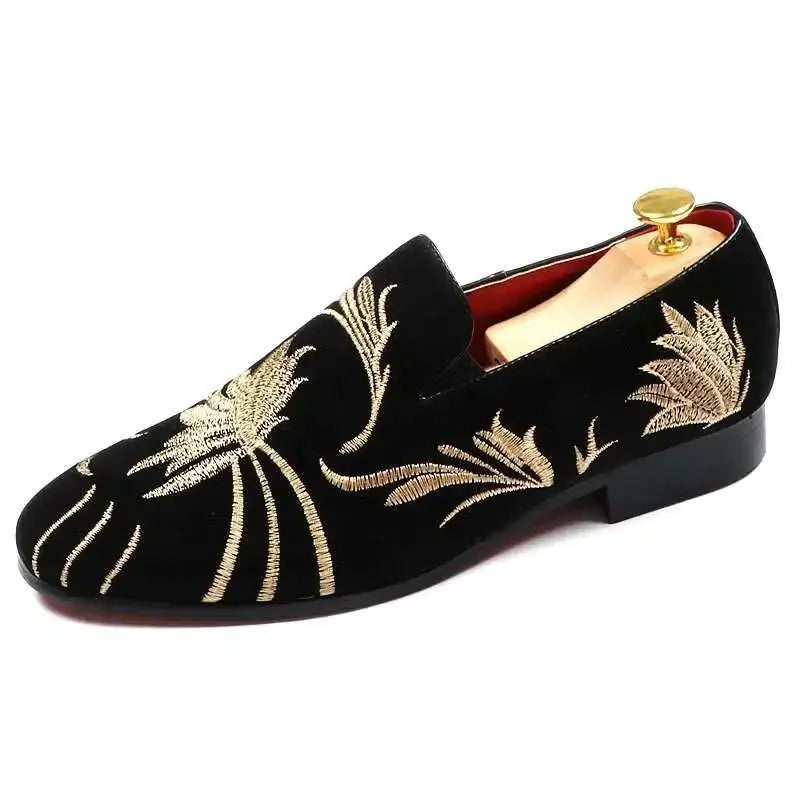 Tropical Velvet Loafers